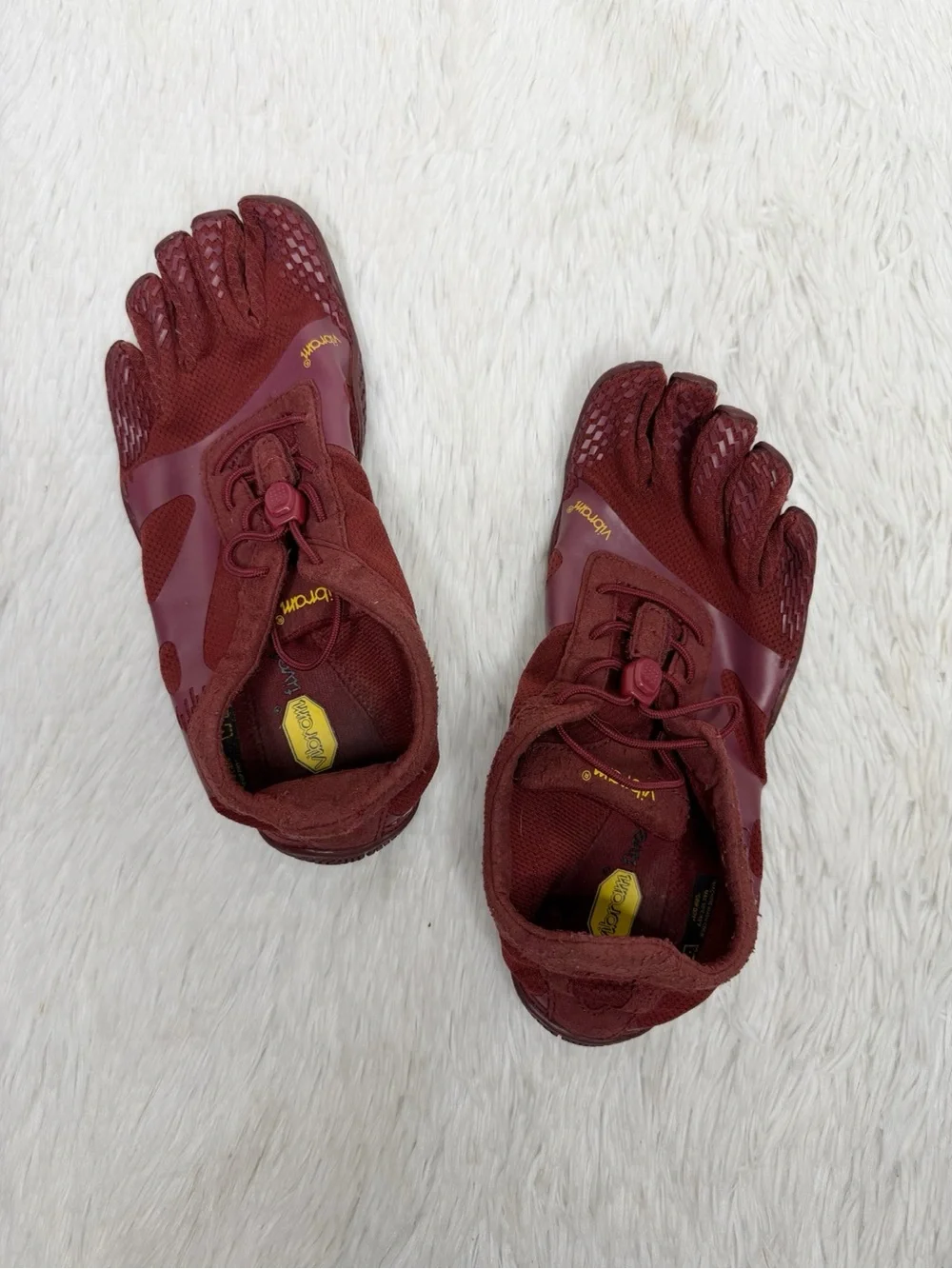 VIBRAM / FiveFingers barefoot EVO 19W0702 maroon burgundy 7.5-8